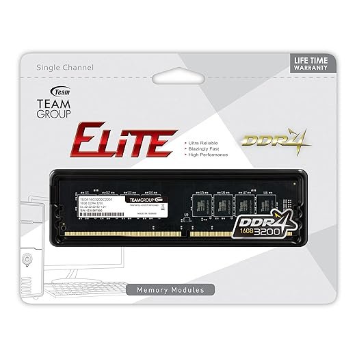 TeamGroup Elite 16GB DDR4 3200MHz Desktop RAM - Image 2