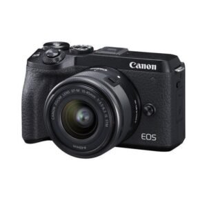Canon EOS M6 Mark II Mirrorless Camera with 15-45mm Lens