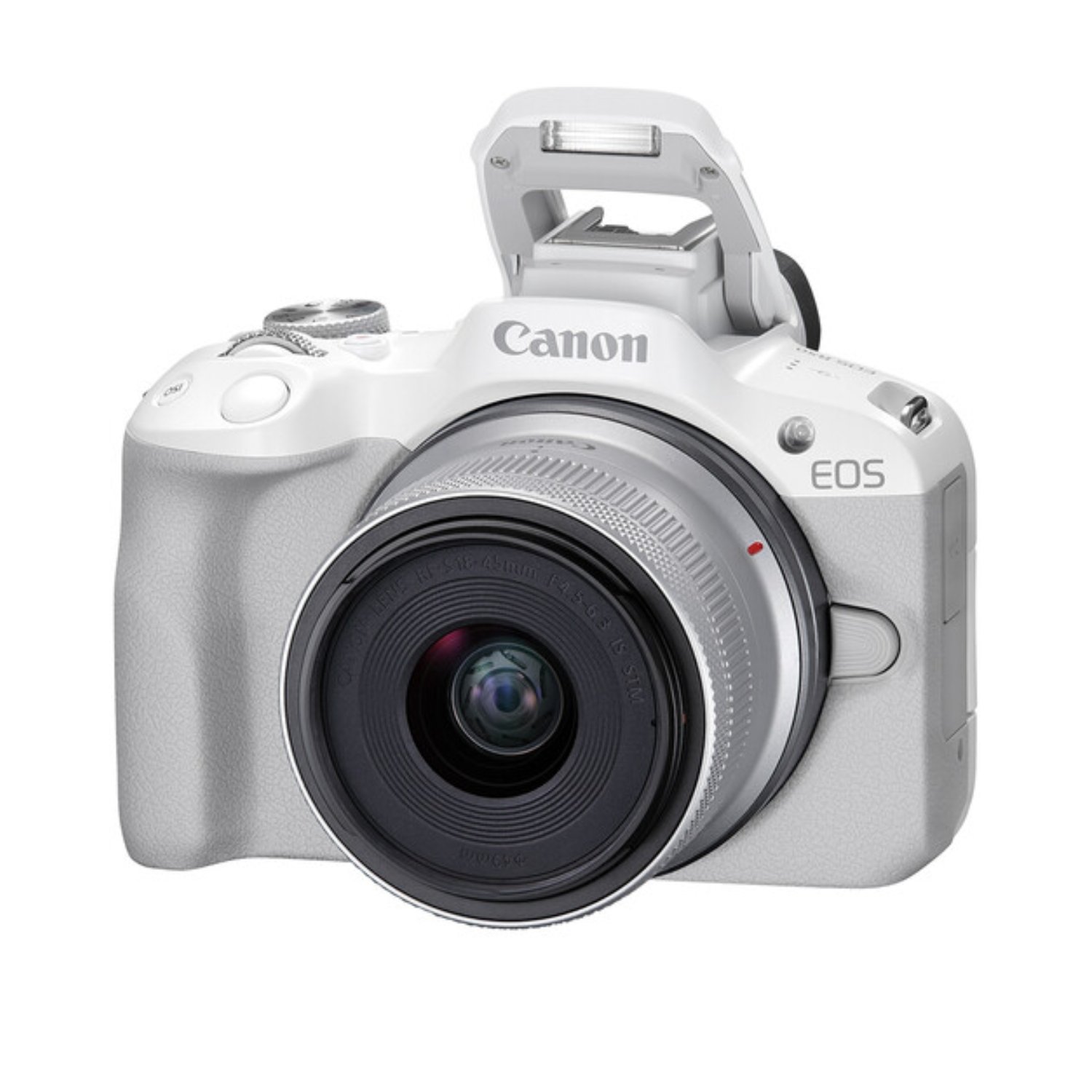 Canon EOS R50 Mirrorless Camera with 18-45mm Lens (white) - Image 2