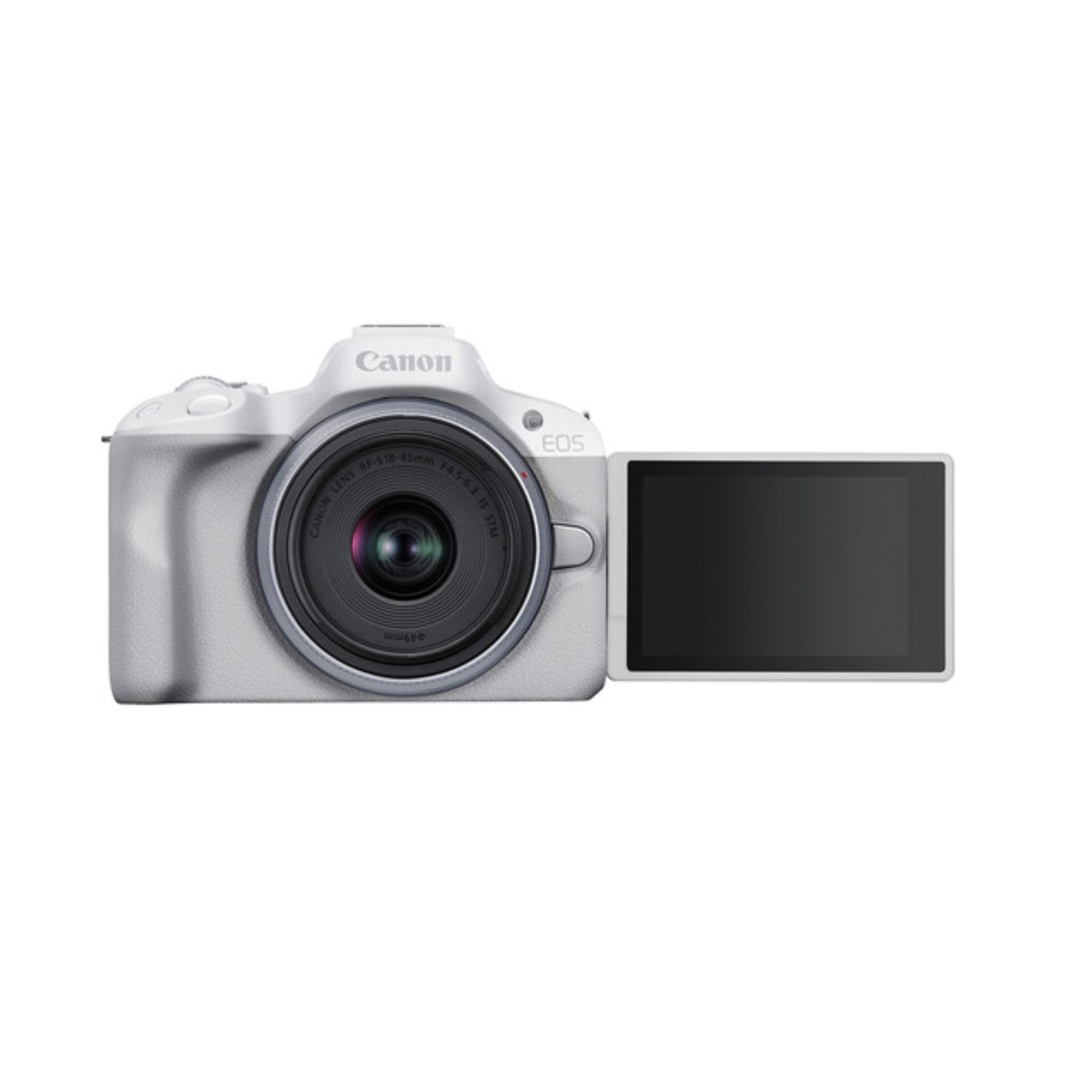 Canon EOS R50 Mirrorless Camera with 18-45mm Lens (white) - Image 4