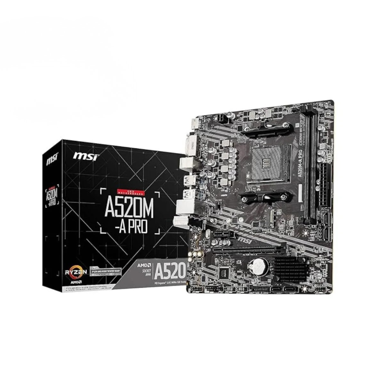 MSI A520M-A PRO Motherboard