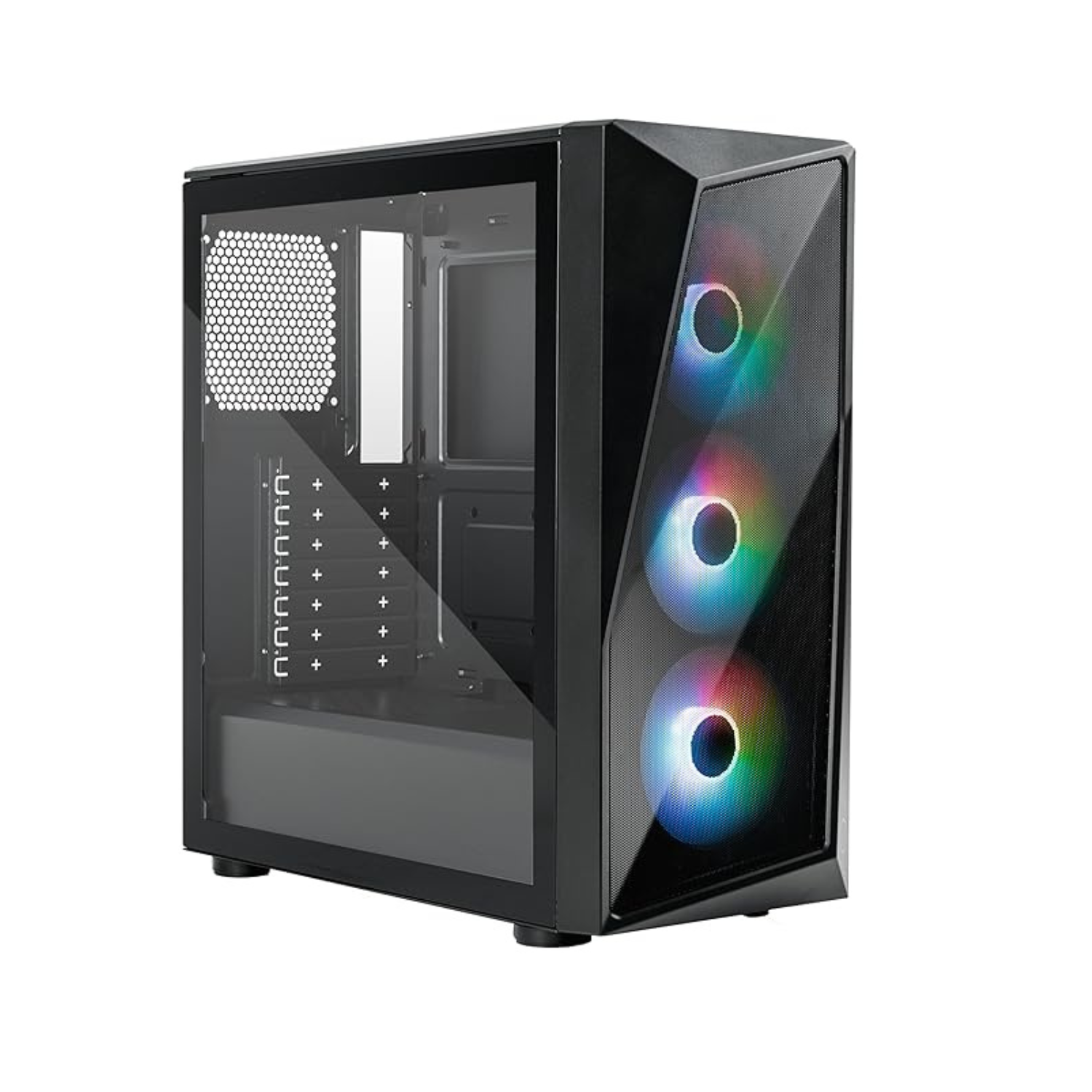 Cooler Master CMP520 Mesh Mid-Tower Gaming Cabinet with 280mm Radiator Support. - Image 2